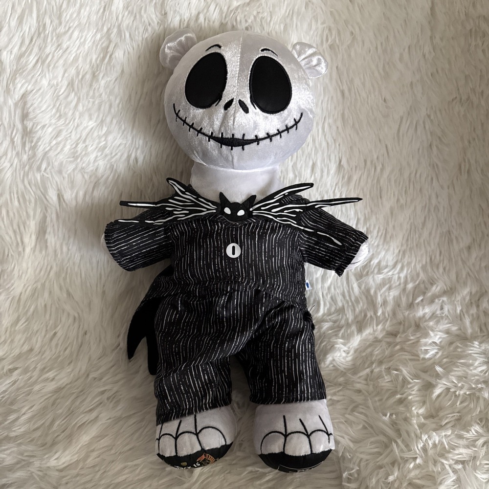 Build-A-Bear Jack Skellington 30th Anniversary Plush Nightmare Before Christmas